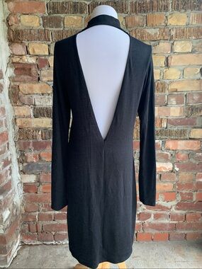 Wilfred Free backless rayon long sleeve summer dress